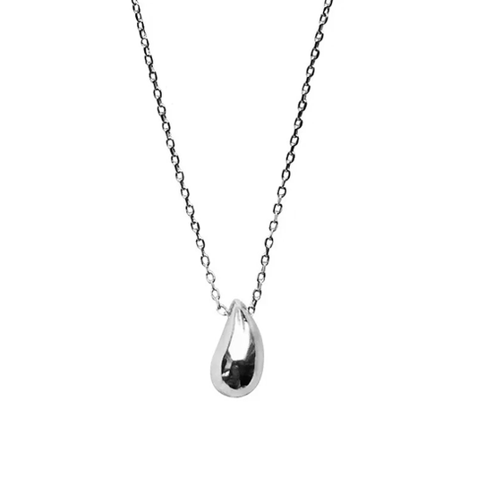 Drop Down Kette - Silber